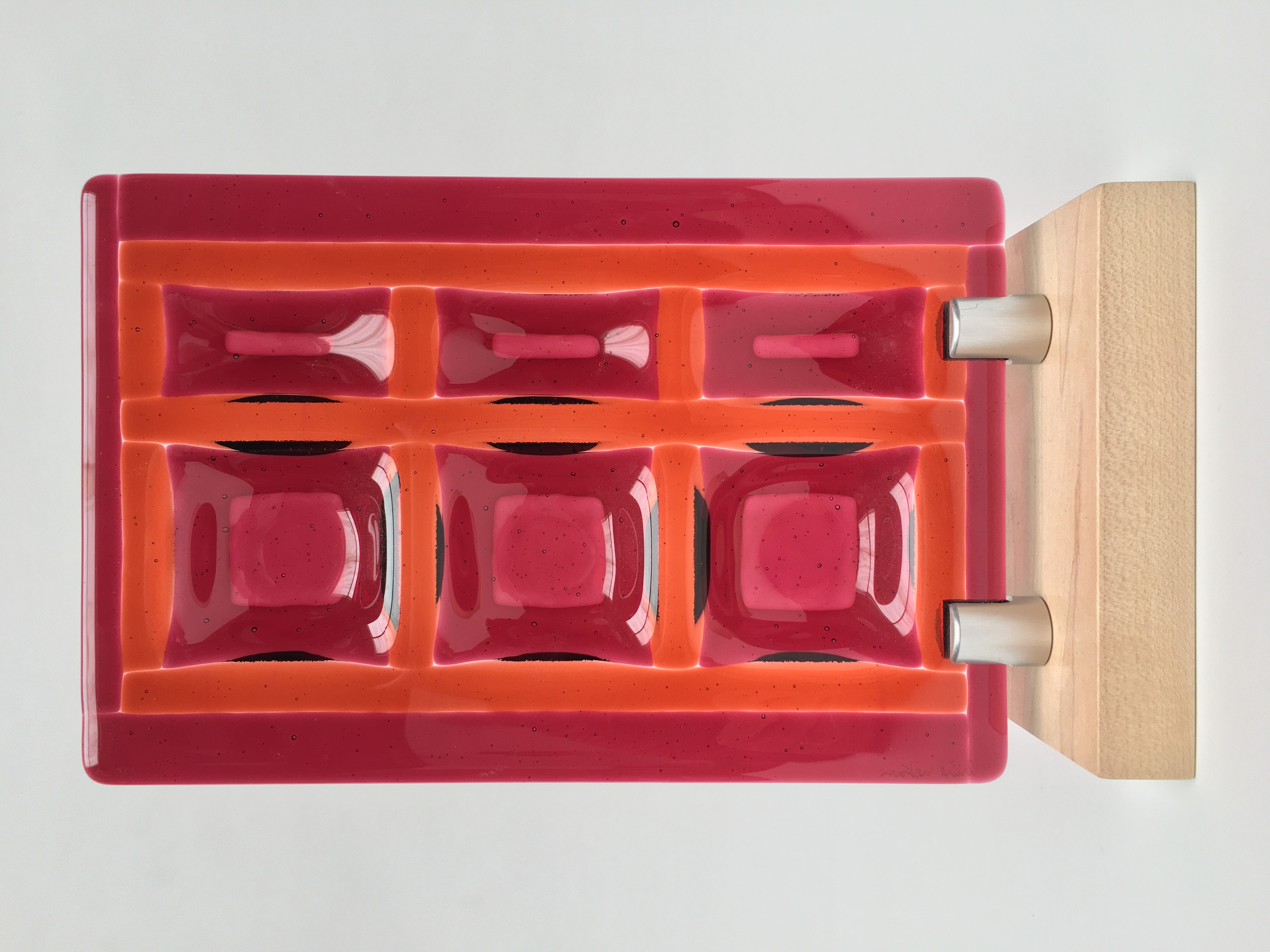 Cranberry Coral - Grid Series